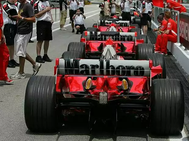 Ferrari-Heck Titel-Bild zur News: Ferrari-Heck