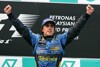Bild zum Inhalt: Alonso gewinnt in Malaysia - Podium für Toyota