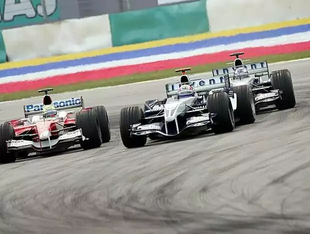 Ralf Schumacher, Mark Webber und Nick Heidfeld Titel-Bild zur News: Ralf Schumacher, Mark Webber und Nick Heidfeld
