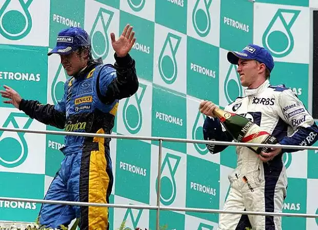 Alonso und Heidfeld Titel-Bild zur News: Alonso und Heidfeld