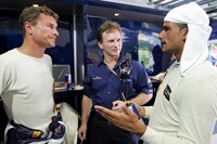 David Coulthard, Christian Horner und Vitantonio Liuzzi