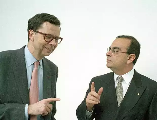 Louis Schweitzer und Carlos Ghosn Titel-Bild zur News: Louis Schweitzer und Carlos Ghosn