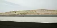 Sanddüne neben der Strecke in Bahrain