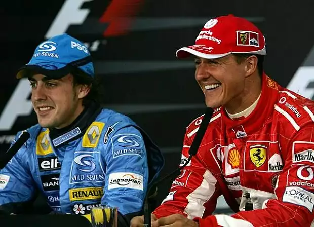 Alonso und Schumacher Titel-Bild zur News: Alonso und Schumacher