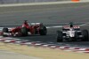 Bild zum Inhalt: Barrichello feuert in Richtung Bridgestone