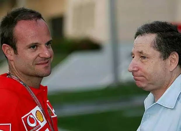 Barrichello und Todt Titel-Bild zur News: Barrichello und Todt