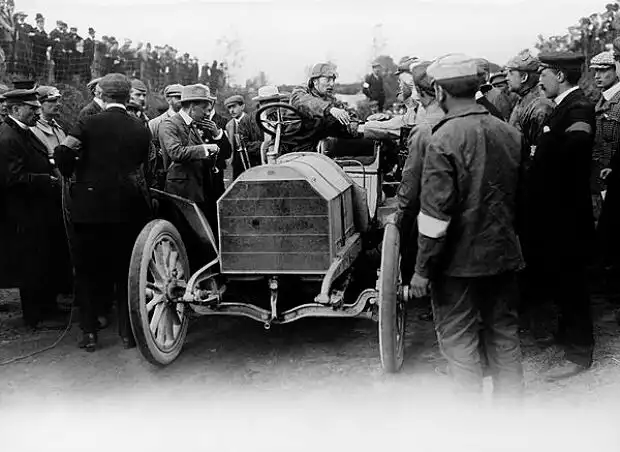 Mercedes beim Gordon Bennett Cup 1903 Titel-Bild zur News: Mercedes beim Gordon Bennett Cup 1903