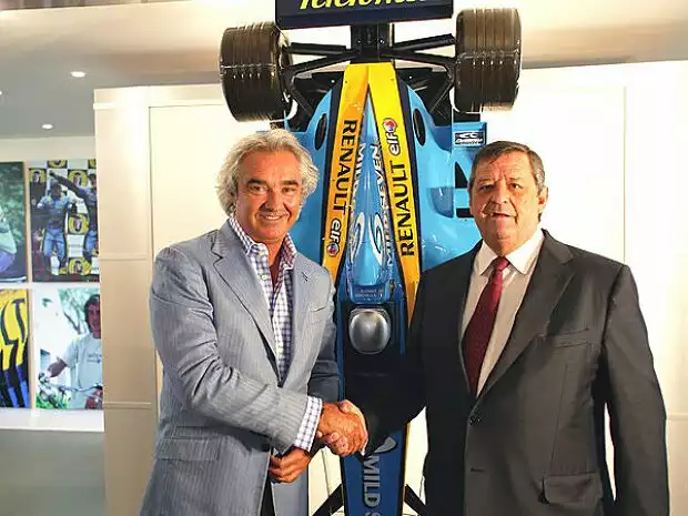 Flavio Briatore und José Mª Ramírez Pomatta Titel-Bild zur News: Flavio Briatore und José Mª Ramírez Pomatta