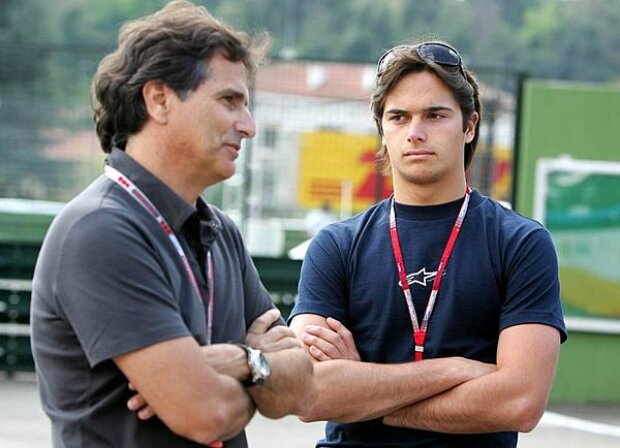 Titel-Bild zur News: Nelson Piquet und Sohn
