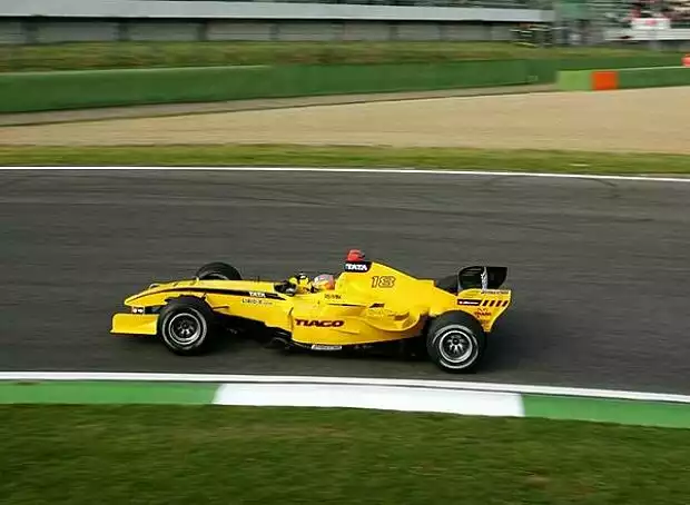 Tiago Monteiro (Jordan-Toyota EJ15) Titel-Bild zur News: Tiago Monteiro (Jordan-Toyota EJ15)