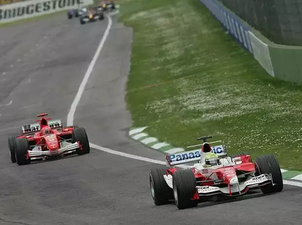Ralf vor Michael Schumacher Titel-Bild zur News: Ralf vor Michael Schumacher