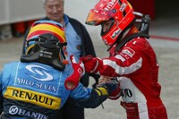 Fernando Alonso und Michael Schumacher