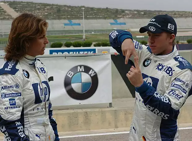 Arantxa Sanchez-Vicario und Nick Heidfeld Titel-Bild zur News: Arantxa Sanchez-Vicario und Nick Heidfeld