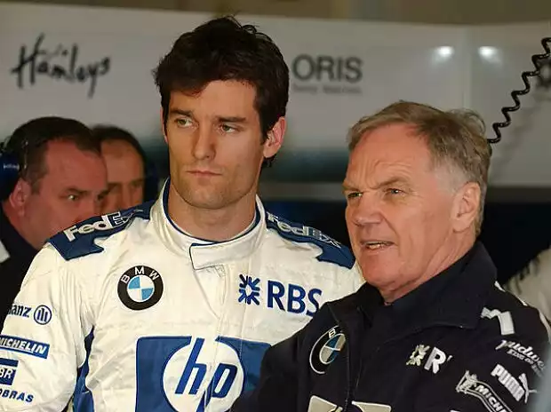 Mark Webber und Patrick Head Titel-Bild zur News: Mark Webber und Patrick Head
