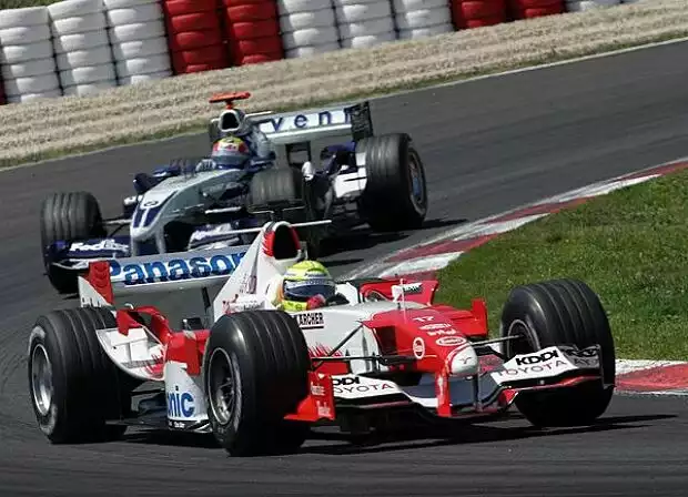Ralf Schumacher (Toyota TF105) Titel-Bild zur News: Ralf Schumacher (Toyota TF105)