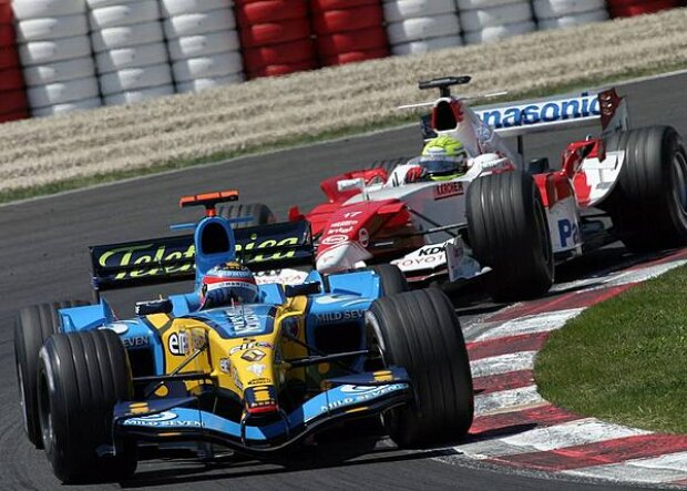 Titel-Bild zur News: Fernando Alonso, Ralf Schumacher