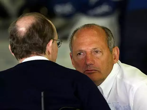 Frank Williams und Ron Dennis Titel-Bild zur News: Frank Williams und Ron Dennis