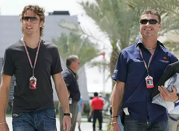 Jenson Button und David Coulthard Titel-Bild zur News: Jenson Button und David Coulthard
