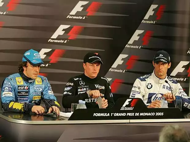 Fernando Alonso, Kimi Räikkönen und Mark Webber Titel-Bild zur News: Fernando Alonso, Kimi Räikkönen und Mark Webber