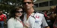 Emma Davies und Jenson Button