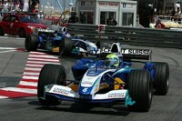 Felipe Massa vor Jacques Villeneuve (beide Sauber-Petronas C24)