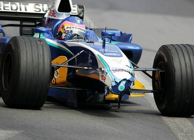 Titel-Bild zur News: Jacques Villeneuve (Sauber-Patronas C24)