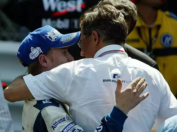 Nick Heidfeld und Mario Theissen Titel-Bild zur News: Nick Heidfeld und Mario Theissen