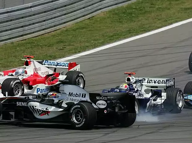 Titel-Bild zur News: Kollision am Nürburgring