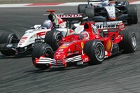 Rubens Barrichello, Jenson Button und Juan-Pablo Montoya