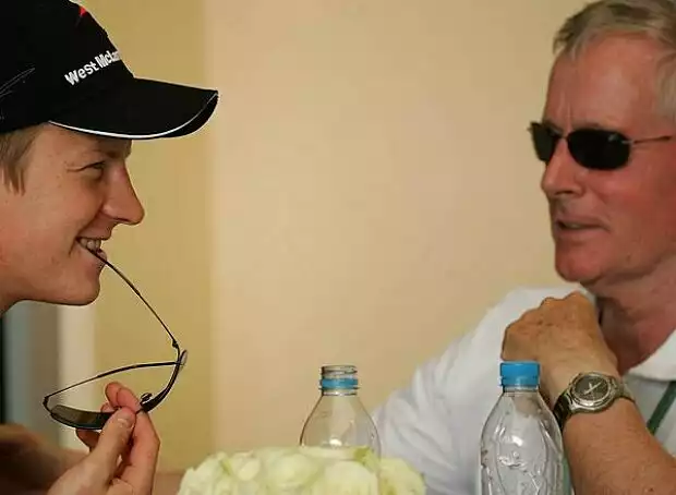 Kimi Räikkönen und David Robertson Titel-Bild zur News: Kimi Räikkönen und David Robertson