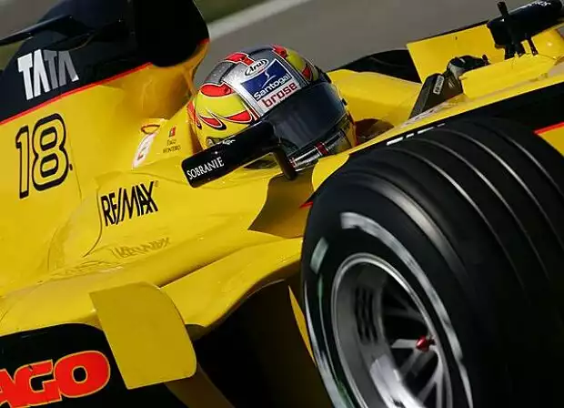 Tiago Monteiro (Jordan-Toyota EJ15) Titel-Bild zur News: Tiago Monteiro (Jordan-Toyota EJ15)