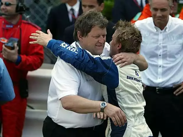 Titel-Bild zur News: Norbert Haug und Nick Heidfeld