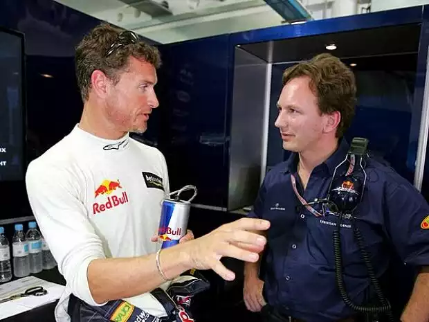 Titel-Bild zur News: David Coulthard und Christian Horner
