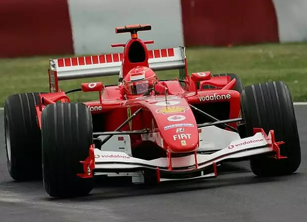 Michael Schumacher (Ferrari F2005) Titel-Bild zur News: Michael Schumacher (Ferrari F2005)