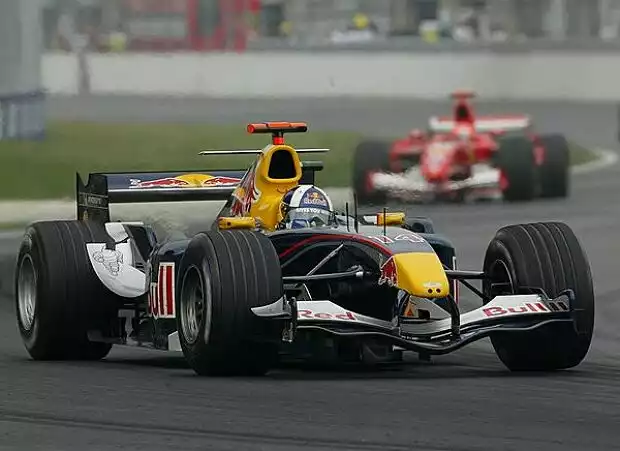 David Coulthard (Red Bull-Cosworth RB1) Titel-Bild zur News: David Coulthard (Red Bull-Cosworth RB1)