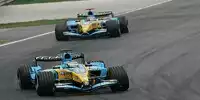 Giancarlo Fisichella vor Fernando Alonso