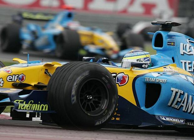 Titel-Bild zur News: Giancarlo Fisichella (Renault R25)