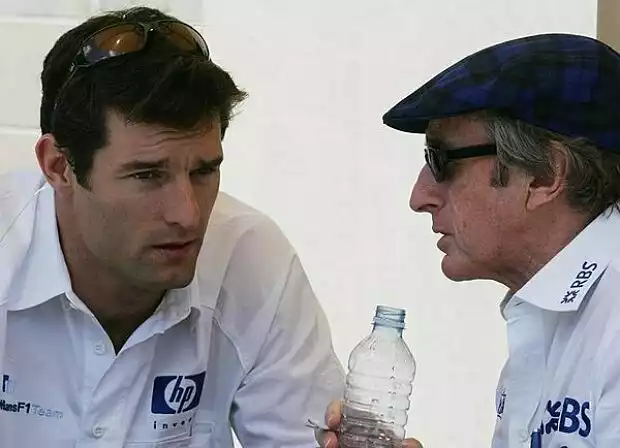 Webber und Jackie Stewart Titel-Bild zur News: Webber und Jackie Stewart