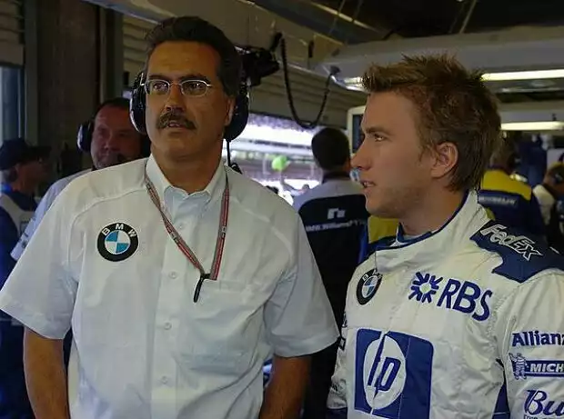 Mario Theissen und Nick Heidfeld Titel-Bild zur News: Mario Theissen und Nick Heidfeld
