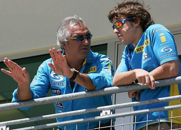 Titel-Bild zur News: Briatore und Alonso