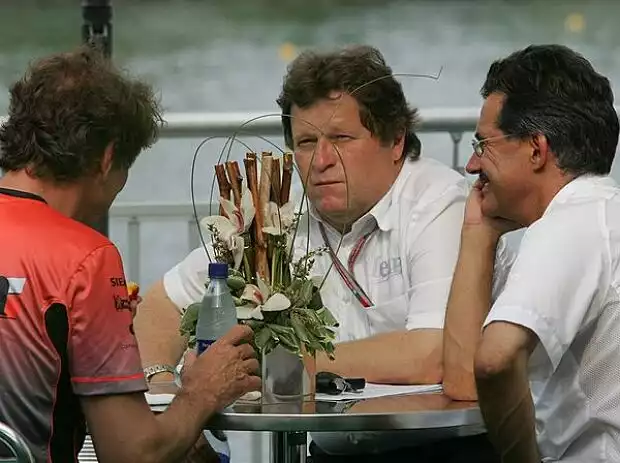 Mario Illien, Norbert Haug und Mario Theissen Titel-Bild zur News: Mario Illien, Norbert Haug und Mario Theissen