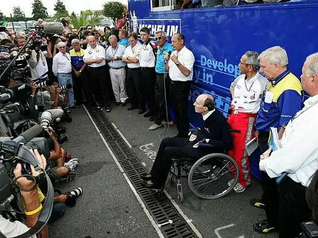 Michelin-Pressekonferenz in Magny-Cours Titel-Bild zur News: Michelin-Pressekonferenz in Magny-Cours
