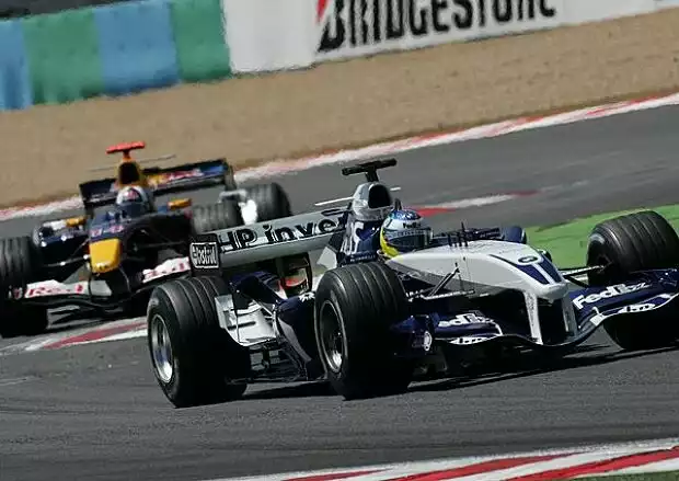 David Coulthard, Nick Heidfeld Titel-Bild zur News: David Coulthard, Nick Heidfeld