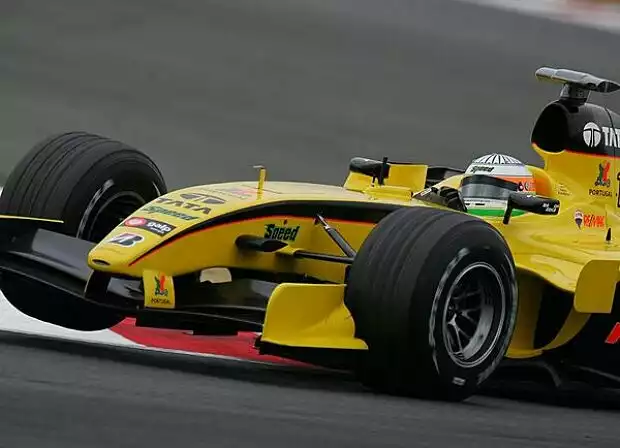 Narin Karthikeyan (Jordan-Toyota EJ15) Titel-Bild zur News: Narin Karthikeyan (Jordan-Toyota EJ15)