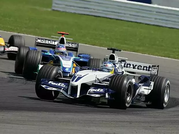 Nick Heidfeld vor Jacques Villeneuve Titel-Bild zur News: Nick Heidfeld vor Jacques Villeneuve