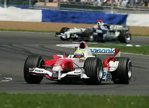 Ralf Schumacher (Toyota TF105) Titel-Bild zur News: Ralf Schumacher (Toyota TF105)