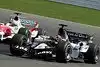 Bild zum Inhalt: Beide Minardi in Silverstone im Ziel