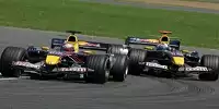 Christian Klien und David Coulthard (beide Red Bull-Cosworth RB1)