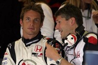 Jenson Button und Nick Fry