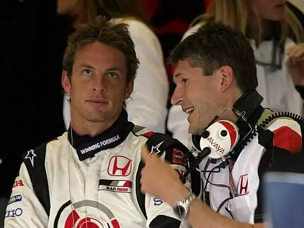Jenson Button und Nick Fry Titel-Bild zur News: Jenson Button und Nick Fry
